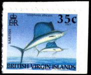 British Virgin Islands 2004 35c Sailfish unmounted mint.
