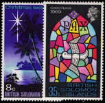 British Solomon Islands 1969 Christmas unmounted mint.