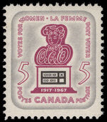 Canada 1967 50th Anniversary of Women's Franchise unmounted mint.