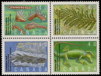 Canada 1991 Prehistoric Canada (2nd series). Primitive Vertebrates unmounted mint.