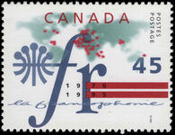 Canada 1995 La Francophone unmounted mint.