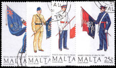 Malta 1991 Maltese Uniforms (5th series) fine used.