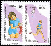 Turkish Cyprus 1989 Europa Childrens Games unmounted mint.