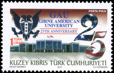 Turkish Cyprus 2010 Girne American University unmounted mint.