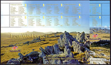 Falkland Islands 2007 Liberation sheetlets unmounted mint.
