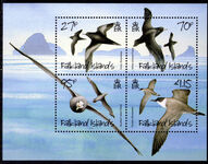 Falkland Islands 2010 Petrels and Shearwaters souvenir sheet unmounted mint.