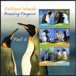 Falkland Islands 2010 Breeding Penguins souvenir sheet unmounted mint.