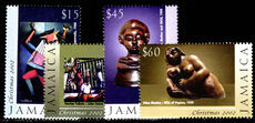 Jamaica 2002 Christmas. Local works of art unmounted mint.