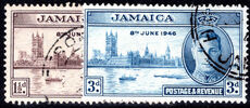 Jamaica 1946 Victory perf 14 fine used.