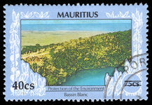 Mauritius 1993 40c provisional fine used.