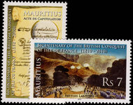 Mauritius 2010 British Conquest unmounted mint.