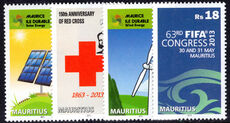 Mauritius 2013 Anniversaries and Events unmounted mint.