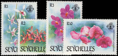 Seychelles 1988 Orchids unmounted mint.