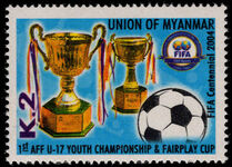 Myanmar 2004 FIFA unmounted mint.