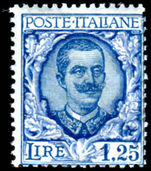 Italy 1926 1l25 fine mint original gum no thins.