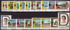 Dominica 1969 set unmounted mint.