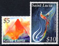 St Lucia 2013 Paintings by Llewellyn Xavier unmounted mint.