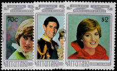 Aitutaki 1982 Prince William unmounted mint.