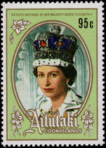 Aitutaki 1986 60th Birthday of Queen Elizabeth unmounted mint.