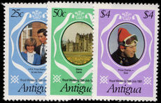 Antigua 1981 Royal Wedding perf 12 unmounted mint.