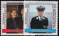 Barbados 1986 Royal Wedding unmounted mint.