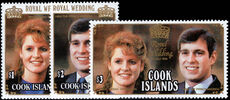 Cook Islands 1986 Royal Wedding unmounted mint.