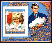 Guinea-Bissau 1982 21st Birthday of Princess of Wales imperf souvenir sheet unmounted mint.