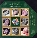 Gibraltar 2012 Diamond Jubilee 1st souvenir sheet unmounted mint.