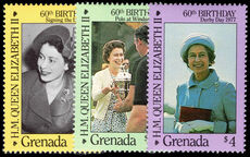 Grenada 1986 60th Birthday of Queen Elizabeth II unmounted mint.