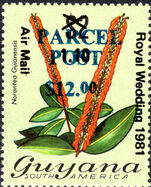 Guyana 1983 PARCEL POST $12.00 unmounted mint.