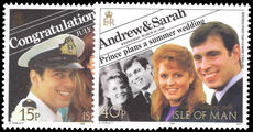 Isle of Man 1986 Royal Wedding unmounted mint.