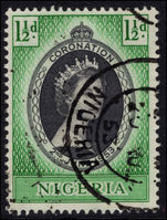 Nigeria 1953 Coronation fine used.