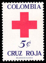 Colombia 1969 Colombian Red Cross unmounted mint.
