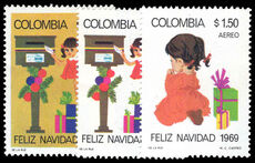 Colombia 1969 Christmas unmounted mint.