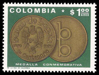 Colombia 1971 Centenary of Bank of Bogota unmounted mint.