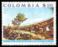Colombia 1971 Battle of Carabobo unmounted mint.