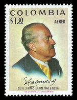 Colombia 1972 President Valencia unmounted mint.