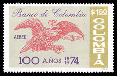 Colombia 1974 Centenary of Bank of Colombia unmounted mint.