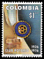 Colombia 1976 Colombian Rotary Club unmounted mint.