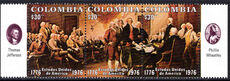 Colombia 1976 Bicentenary of American Revolution unmounted mint.