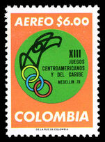 Colombia 1977 Central American and Caribbean Games unmounted mint.