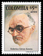 Colombia 1977 Dr. Federico Lleras Acosta unmounted mint.