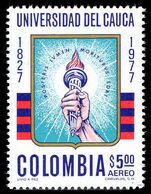 Colombia 1977 Cauca University unmounted mint.