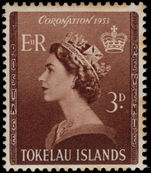Tokelau 1953 Coronation lightly mounted mint.