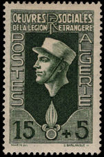 Algeria 1950 Foreign Legion Welfare Fund unmounted mint.