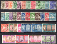 Algeria 1926-41 set fine used (one or two lightly mounted mint).