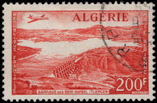 Algeria 1957 Beni Bahdel Barrage fine used.