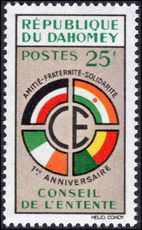 Dahomey 1961 Conseil de l'Europe unmounted mint.