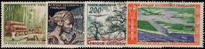 French West Africa 1951-58 air set fine used.