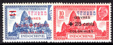 Kwangchow 1942 Ouevres Colonniales lightly mounted mint.